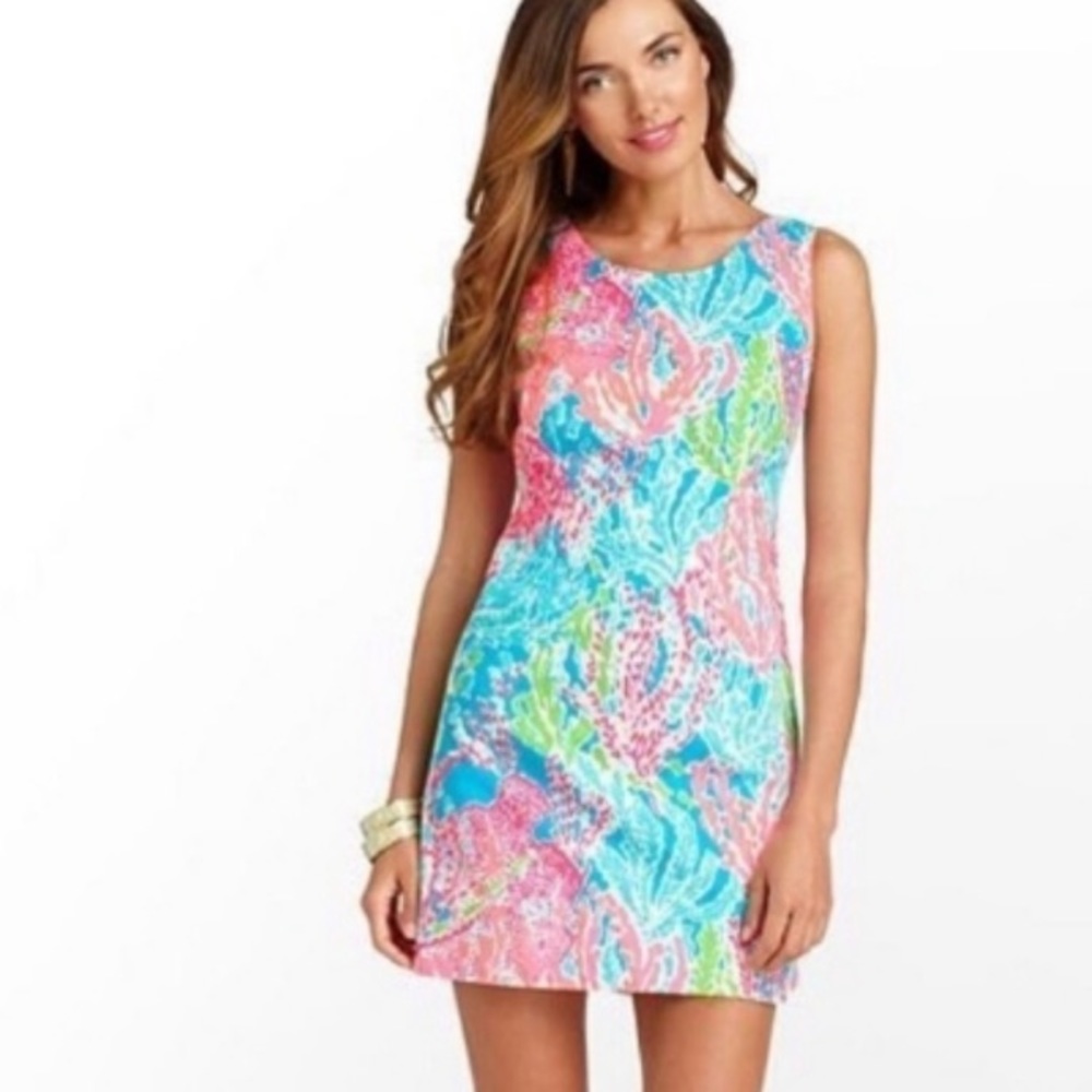 Lily Pulitzer Delia Let’s Cha Cha shift dress - Picture 1 of 8